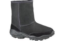 Boot: Merrell Yeti high boot<br />“></td>
<td>My<br />
favorite luxury since Frank won the Nobel Prize has been a<br />
pair of <a href=