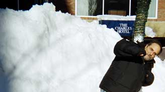Davesnow: Dave Winer sparring with New England snowfall