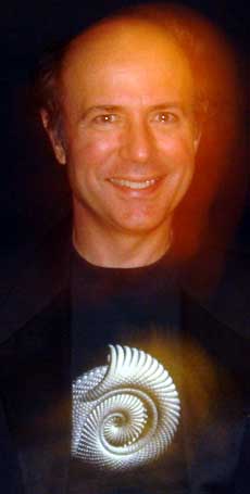 FrankAtomBlur: Frank Wilczek after singing the role of an oxygen atom