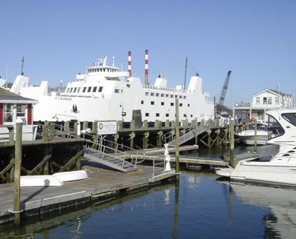 PrtJFerry: Port Jefferson ferry dock, April, 2006