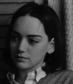 Marie Devine as pensive teenager
